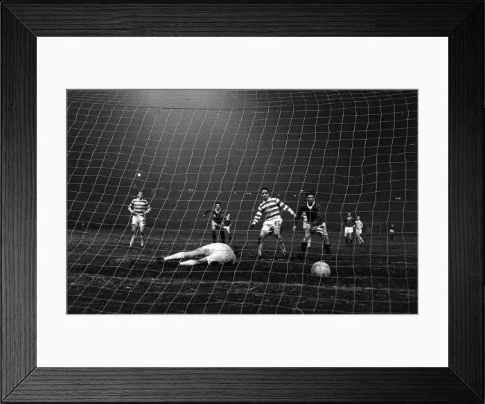Framed Print : Celtic v Rangers - Scottish Football League 1968 Framed Print : Celtic v Rangers - Scottish Football League 1968