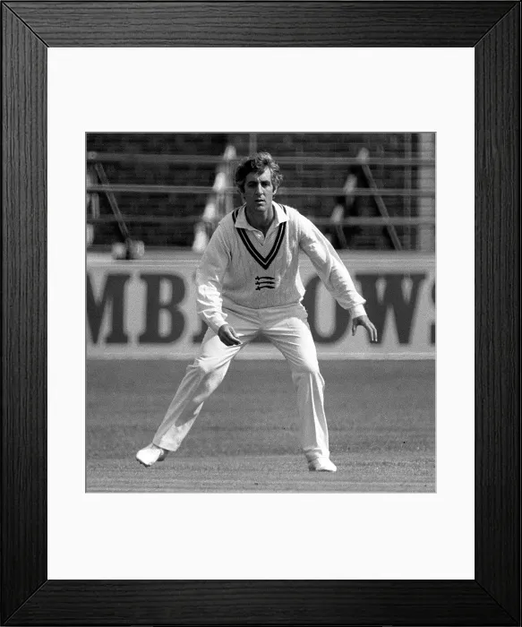 Framed Print : Cricketer Mike Brearley Framed Print : Cricketer Mike Brearley