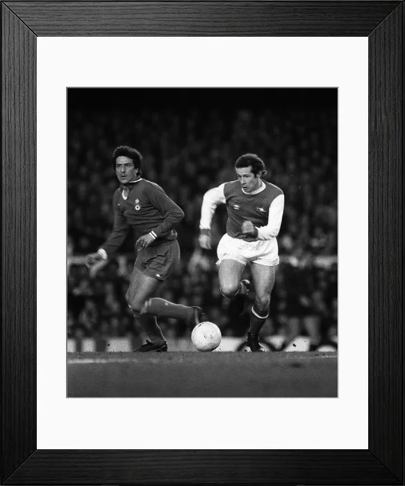 Framed Print : Arsenal v Juventus 1980 Framed Print : Arsenal v Juventus 1980