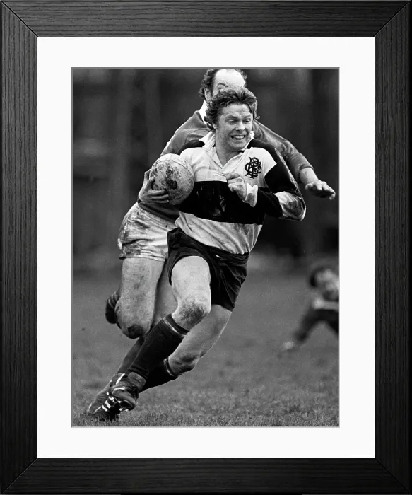 Framed Print : East Midlands v Barbarians