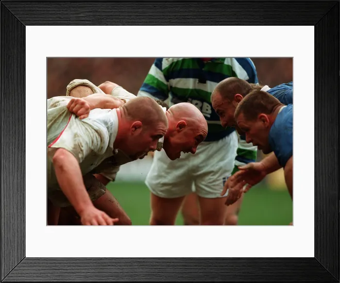 Framed Print : Rugby France-England 2000 Framed Print : Rugby France-England 2000