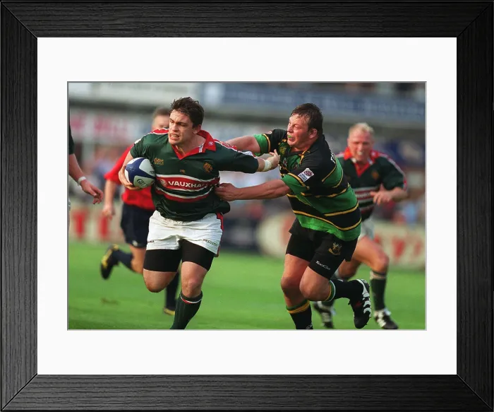 Framed Print : Northampton v Leicester - Zurich Premiership Rugby Framed Print : Northampton v Leicester - Zurich Premiership Rugby