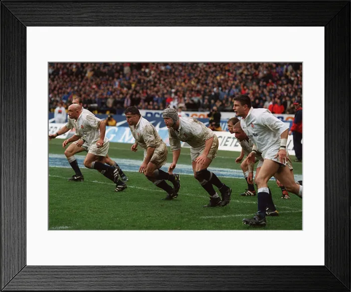 Framed Print : Rugby France-England 2000 Framed Print : Rugby France-England 2000