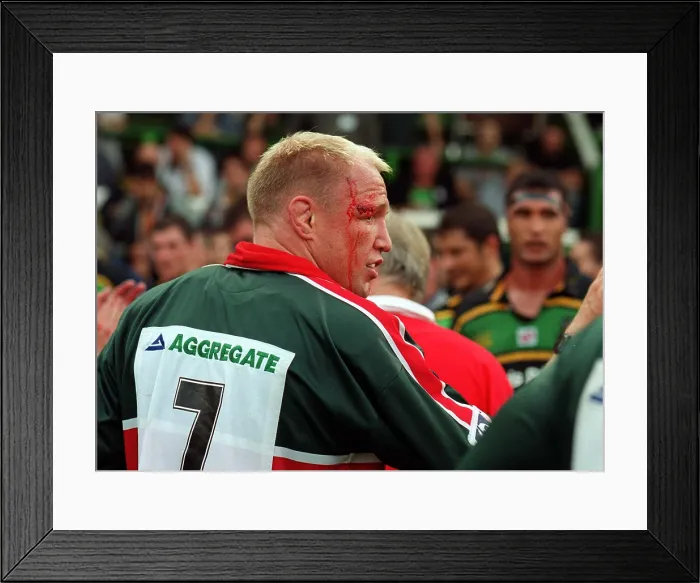 Framed Print : Northampton v Leicester - Zurich Premiership Rugby Framed Print : Northampton v Leicester - Zurich Premiership Rugby