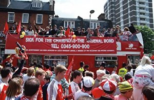 Arsenal Prints: Arsenal FC Victory Parade
