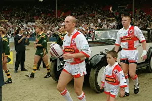 Rugby League Prints: England v Australia Rugby League