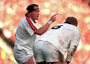 5 Nations Prints: England v France 5 Nations Rugby