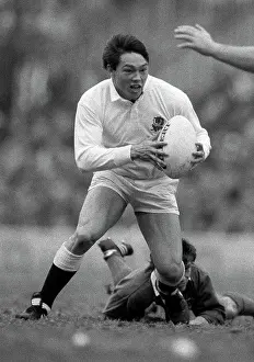 1986 Prints: England v Ireland 5 Nations Rugby