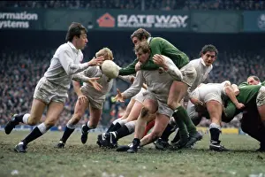 Rugby Prints: England v Ireland - Five Nations