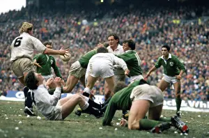 Rugby Prints: England v Ireland - Five Nations