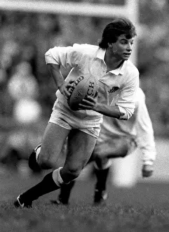 1985 Prints: England v Romania Rugby