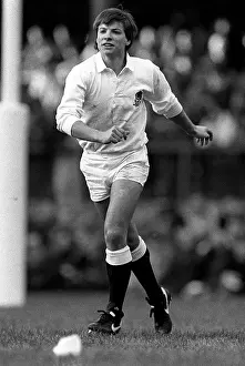 1985 Prints: England v Romania Rugby