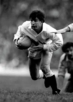 Monochrome Prints: England v Romania Rugby