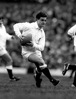1985 Prints: England v Romania Rugby