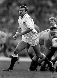 Monochrome Prints: England v Romania Rugby