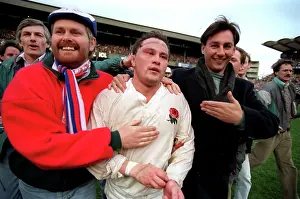 Rugby Prints: England v Wales - 5 Nations Rugby 1992
