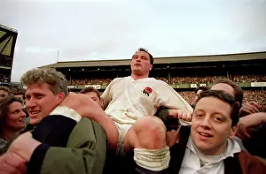 Rugby Prints: England v Wales - 5 Nations Rugby 1992