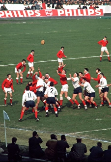 5 Nations Prints: France v Wales ; Five Nations
