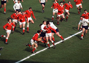 5 Nations Prints: France v Wales ; Five Nations