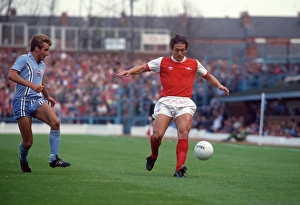 Arsenal Prints: Kenny Sansom of Arsenal 23 Aug 1980