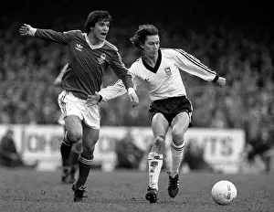 Football Prints: Nottingham Forest v Ipswich Town - 1981 FA Cup Sixth Round