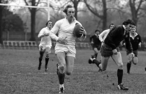 Monochrome Prints: Oxford University v Maj. Stanley's XV