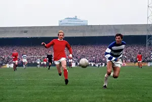Rangers Prints: QPR v Manchester United 1968 - Football League Division One