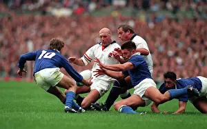 International Prints: RWC 1991 England v Italy