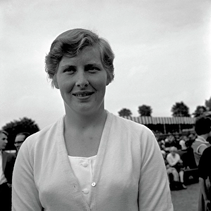 Cranham Prints: Tennis - Christine Truman