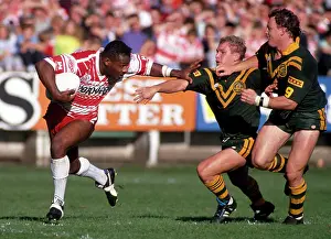 Rugby League Prints: Wigan v Australia