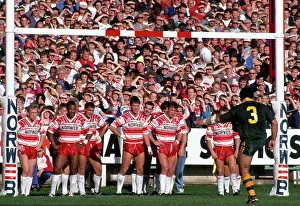 Rugby League Prints: Wigan v Australia